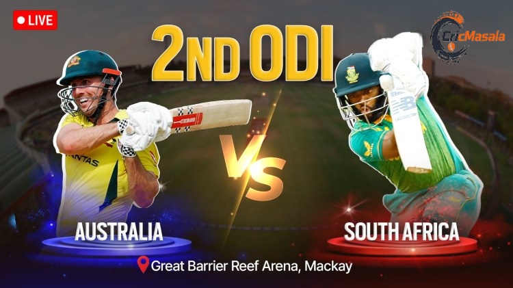 aus vs sa 2nd odi live