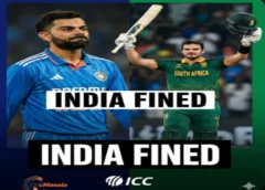 India fined slow over rate South Africa