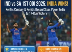 IND vs SA 1st ODI 2025
