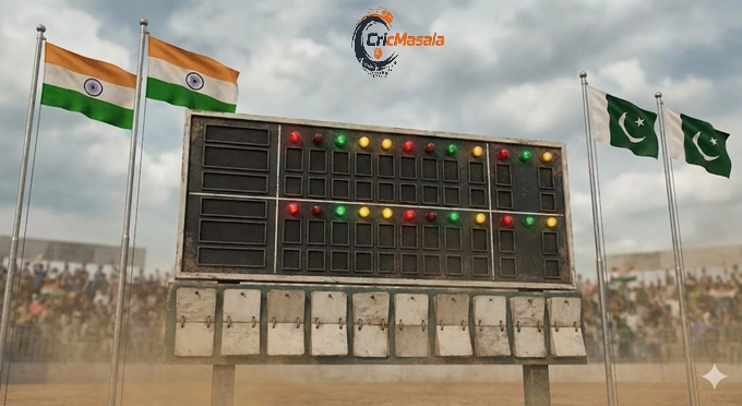 India National Cricket Team vs Pakistan National Cricket Team Match Scorecard